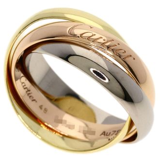Cartier Yellow Gold (18K) Pink Gold (18K) White Gold (18K) Band Ring (Pre-Owned)
