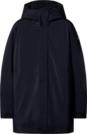 Roberto Ricci Design W26093 Parka - Heren - Jassen - Blauw - Maat: S Leer