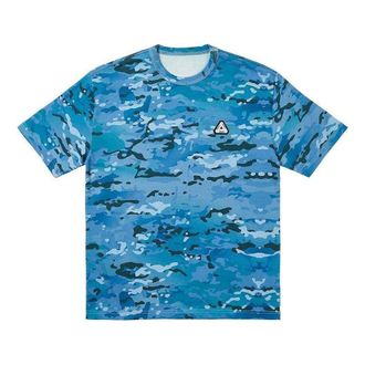 Palace Sofar T-shirt Blue Digi Camo P26TS118
