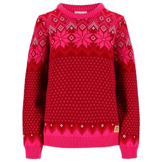 Dale of Norway Vilja Sweater Wollpullover f&uuml;r Damen | rot