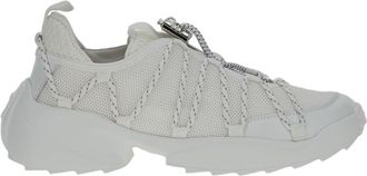 Roger Vivier Sporty Sneakers with Textured Mesh Upper