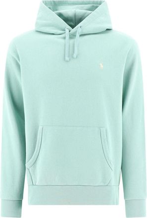 Polo Ralph Lauren fleece hoodie - men - Cotton - L - Blue
