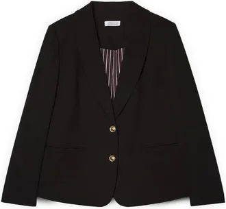 Fiorella Rubino Mujer, Chaquetas, Negro, Talla: 2XL
