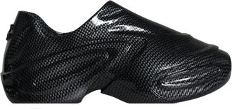 Dolce & Gabbana Black Foiled Rubber Toy Low Top Men Sneakers Mens Shoes