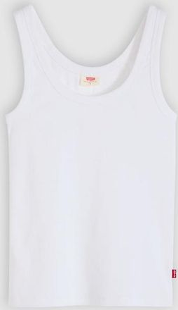 Levi's Canotta a coste Hayes - Donna - L - Bianco / Bright White