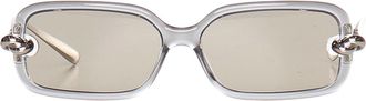 Bottega Veneta Knot Rectangular Sunglasses
