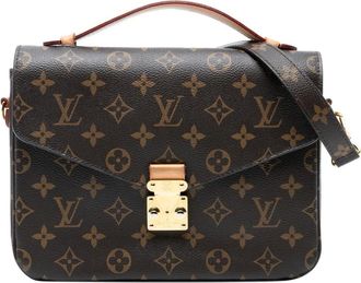 Louis Vuitton 2018 Monogram Pochette Metis satchel - Bruin