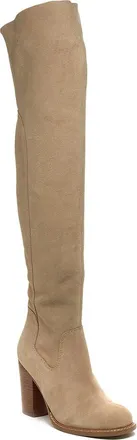 Kelsi Dagger Logan Over the Knee Boot in Fawn at Nordstrom, Size 11