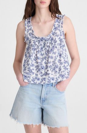 Madewell The Leah Top in Sky Blue at Nordstrom, Size Xx-Large