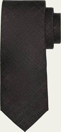 Brioni Mens Silk Twill Tie