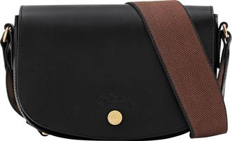 Longchamp &Eacute;pure Bolso Bandolera S - unisex - Schoudertassen - Zwart - ONE Size - Katoen - Tassen