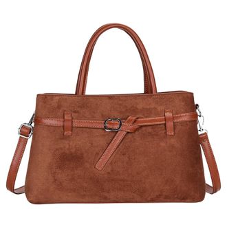 Generic Kexpery Womens Frosted PU Shoulder Bag Autumn Winter Top Handle Handbag for Travel Shopping and Daily Use