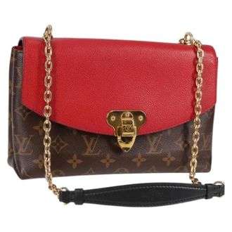 Louis Vuitton Pre-owned Cross Body Bags, female, Red, Size: ONE SIZE Pre-owned Saint Placide Shoulder Bag