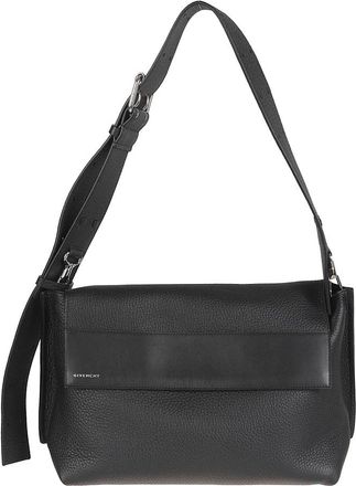 Givenchy Fold Bag - Heren - Schoudertassen - Zwart - ONE Size - Leer - Tassen