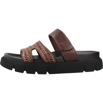Tamaris Tamaris, Sliders, female, Brown, Size: 8 US Wedge Mule