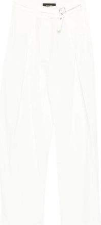 Pinko Pantaloni a palazzo - - Trousers - Donna - Bianco - L