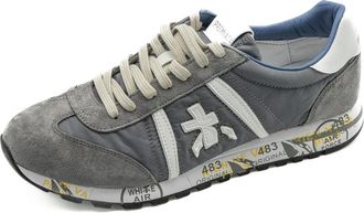 Premiata Lucy 7526 Sneakers - Heren - Sneakers - Grijs - 46 EU - Leer - Schoenen