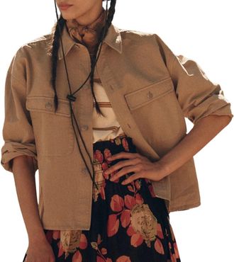 The Great. Womens The Arizona Top In Desert Fatigue