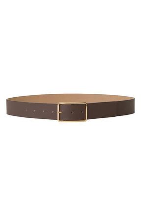 B-Low The Belt Milla Leather Belt in Chocolate Gold at Nordstrom, Size X-Small
