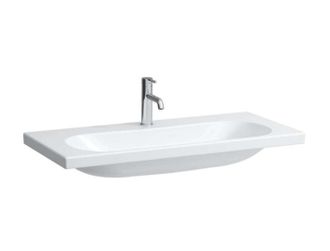 Laufen Laufen Lua Lavabo, 1 Agujero Para Grifo, Sin Rebosadero