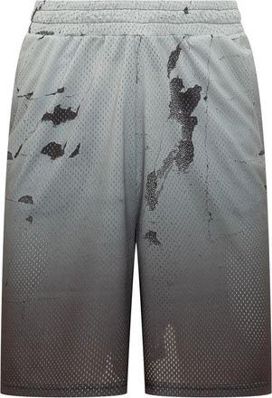 44 Label Group Mesh Sweatshorts - Heren - Korte sportbroeken - Grijs - M - Fitness