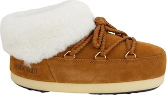 Moon Boot EVX Suede Mule - Dames - Snowboots - Bruin - 39 EU - Polyester - Fitness