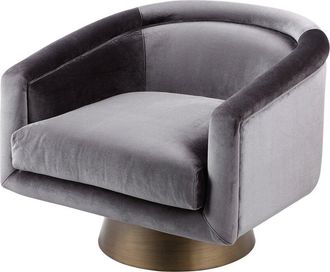 Pangea Home Audrina Swivel Lounge Chair