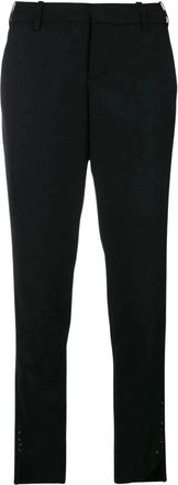 Zadig&Voltaire Pantaloni a vita alta slim-fit - - Trousers - Donna - Nero - M