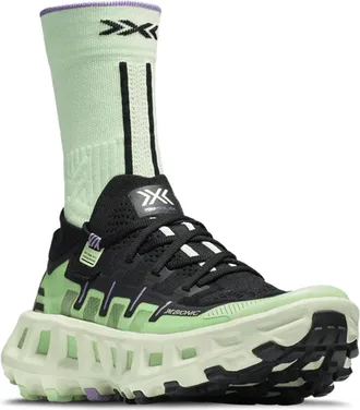 X Bionic Mens Sneakers Terraskin X01 Digital Lime-Black Lime-X Black Upper: Polyester Trainers Lime/x