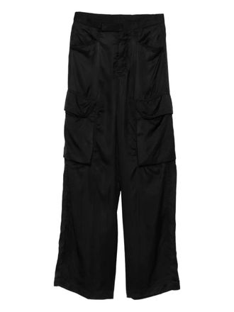Rick Owens cargo-pocket trousers - Black
