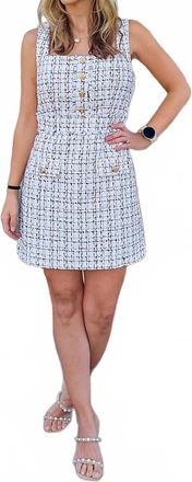 Flying Tomato Antonia Dress In Ivory