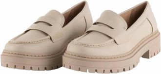 Soda Womens Penny Loafers In Bone