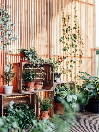 Come rendere carino e vivibile un balcone microscopico?