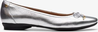 Clarks Candra Licht Zilver Metallic Schoenen