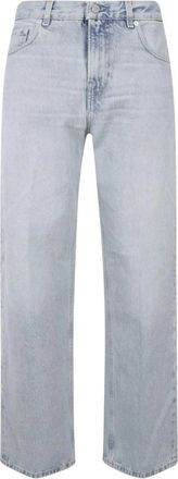 Haikure Bonnie Jeans - Dames - Regular Fit Jeans - Blauw - W27 - Katoen - Jeans