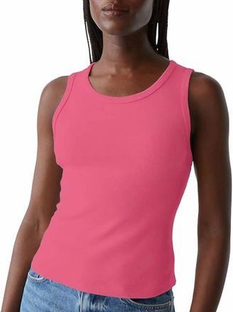 Michael Stars Kendall Tank In Dragonfruit