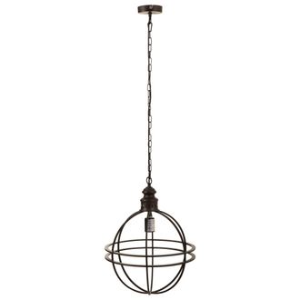 Wanderlust Deco Wanderlust Deco - L&aacute;mpara De Techo De Metal Dorado 38.5x38.5x49.5