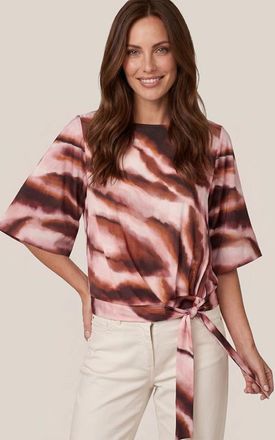 Mart Visser Miley Print Top Roze / Bruin
