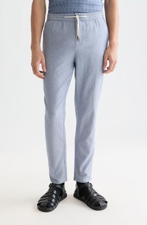 Scotch & Soda Warren Cotton & Linen Pants in Infinity at Nordstrom, Size 31 X 32