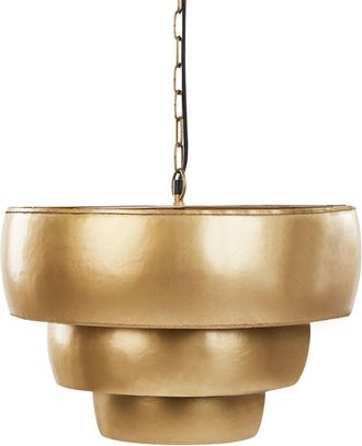 Beliani Pendant Lamp MBANGO Metal Gold