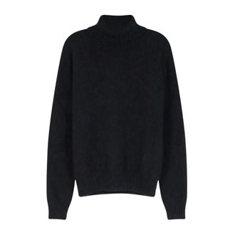 Ami Truien & Vesten, Heren, Zwart, S, Wol, De Coeur Turtleneck Sweater