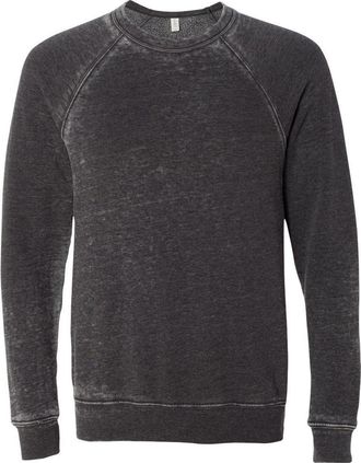 Bella + Canvas Sponge Fleece Raglan Crewneck Sweatshirt