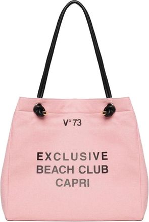 V° 73 Borsa da spiaggia Capri - Rosa