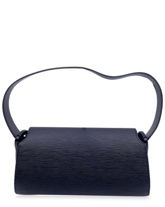 Louis Vuitton Black Leather Nocturne (Authentic Pre-Loved)