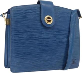 Louis Vuitton Pre-owned Vintage Epi Schoudertas - Dames - Vintage Schoudertas - Blauw - ONE Size - Leer - Vintage