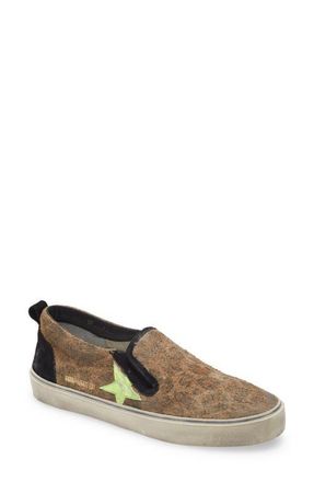 Golden Goose Hanami Leopard Print Slip-On Sneaker at Nordstrom, Size 8Us