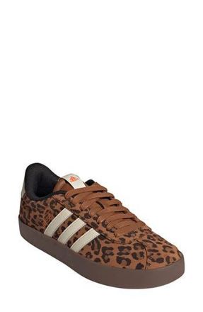adidas VL Court 3.0 Sneaker in Bronze/Cream White/Gum5 at Nordstrom Rack, Size 9