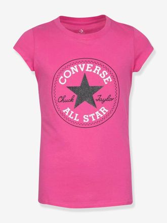 Converse T-Shirt Timeless Chuck Patch Tee CONVERSE rosa