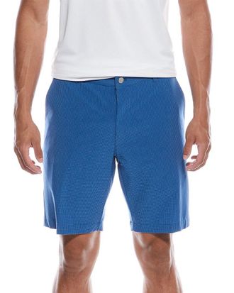 Peter Millar Shackleford Gingham Performance Hybrid Short