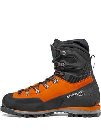Scarpa Mont Blanc Pro GTX sneakers - unisex - Fabric/Suede/Fabric/Rubber/Thermoplastic Polyurethane (TPU) - 45 - Orange